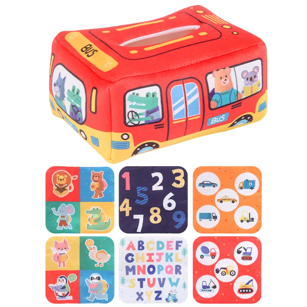 Not Rotten Tissue Box Toys for Boys Toddler Sensory Sports Baby Educational Pulling Cloth Accessory Toddlers Early Plaything