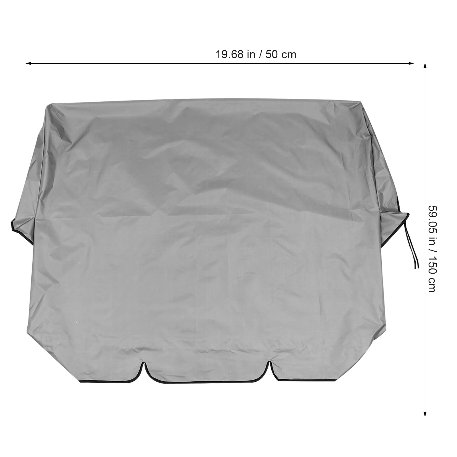 1 Uds. Funda impermeable para asiento oscilante 190T tela recubierta de plata resistente a los rayos UV a prueba de desgarros a prueba de polvo para el hogar al aire libre