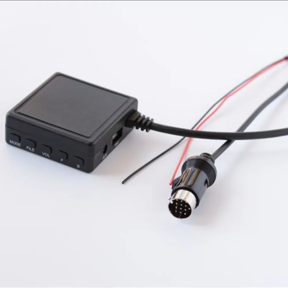 Car Audio Bluetooth Adapter For Kenwood 13Pin Host Stereo Receiver Support USB AUX Playing Microphone Handsfree Tool
