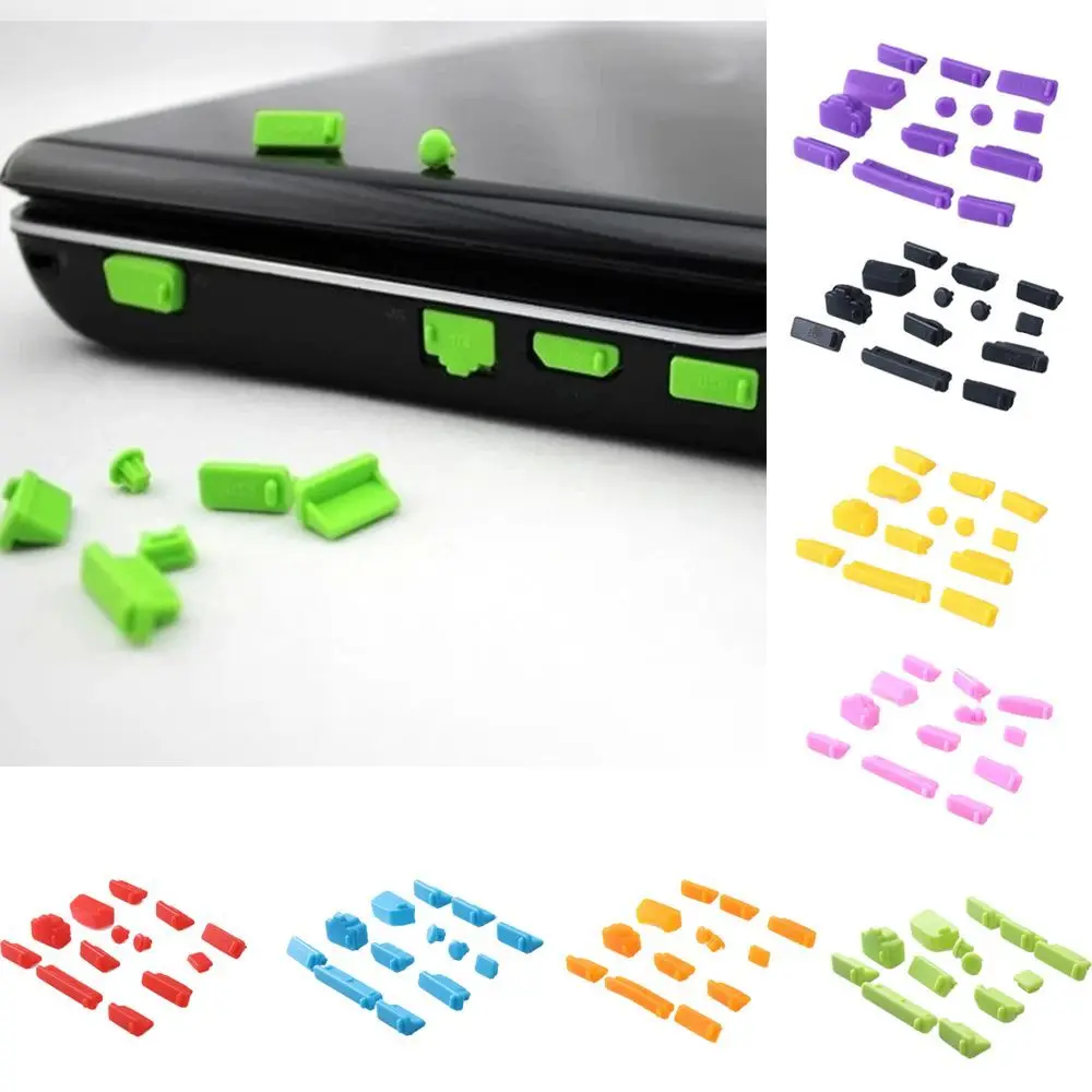 5 مجموعة 65 قطعة ملحقات الكمبيوتر مفيدة مكافحة القذرة الغبار التوصيل سدادة الكمبيوتر المحمول الغبار هلام السيليكا