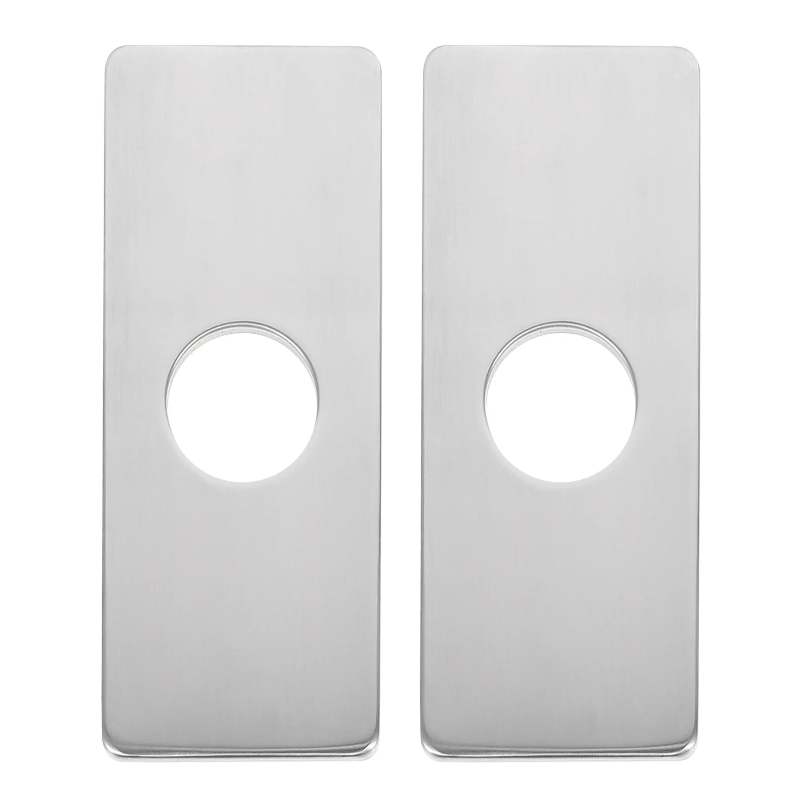 2 قطعة 4 بوصة Escutcheon لوحة حوض الفولاذ المقاوم للصدأ غطاء العملي ديكور مطبخ المنزل صنبور لوحة الحنفية Escutcheon