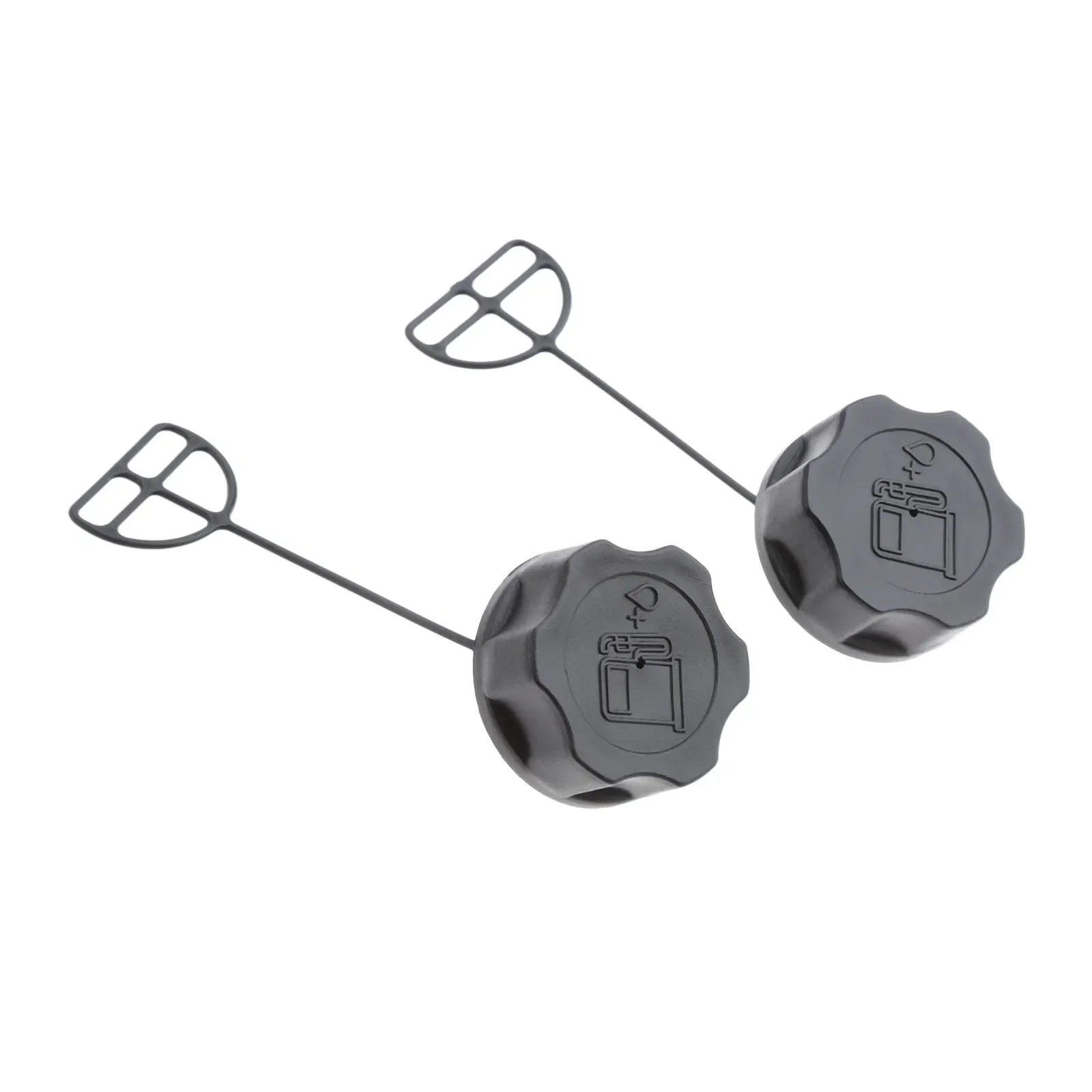 2Pcs Plastic Grass Trimmer Brushcutter Strimmer Fuel Tank Caps ID 33mm for 33CC 43CC 52CC CG430 CG520 BC430 BC520 Garden Tool