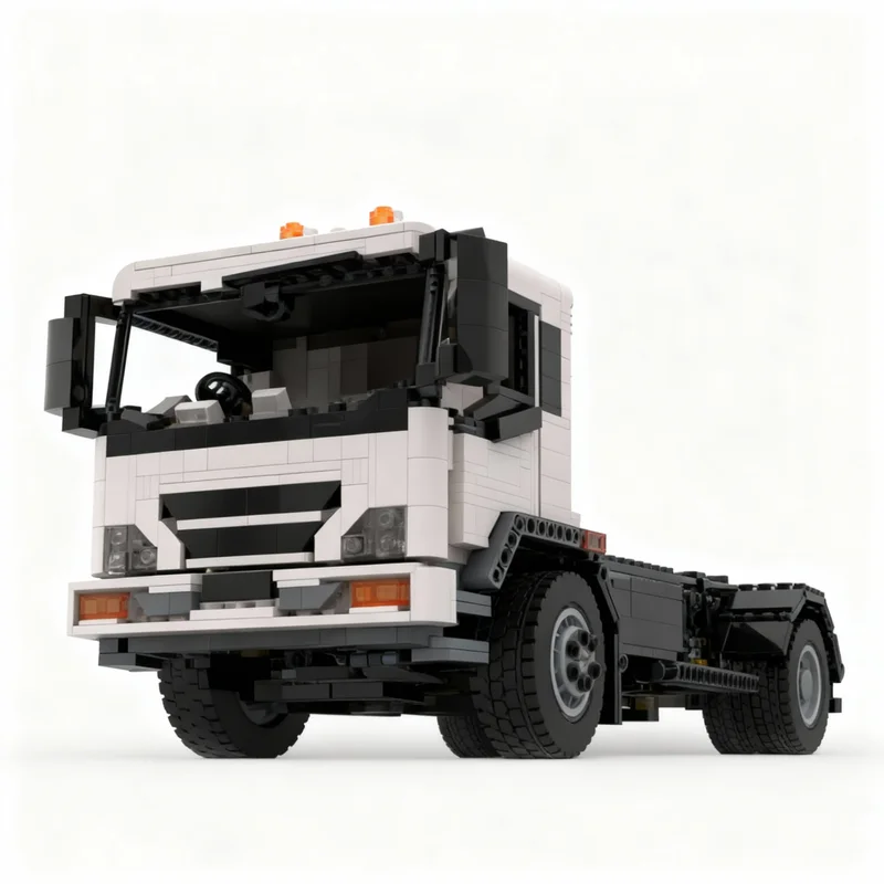 Art Craft Christmas Ideas - 1431 деталь MOC Technical Isuzu Ftr