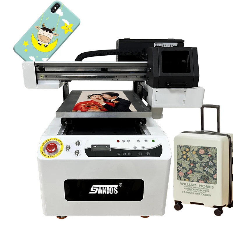 Flatbed UV Led Printer 4050 quick start guide A2 UV Printer DIY customized images for all items packages