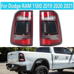 For Dodge RAM 1500 2019 2020 2021 LED Car Rear Tail Light Warning Stop Brake Fog Lamp Turn Signal Light Car Accessories