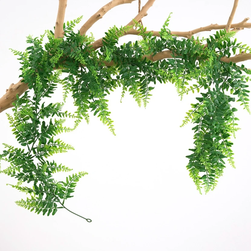 

1pc Artificial Ivy Plants Plastic Persian Rattan Wedding Outdoor Christmas Party Home Room Garden Arch Wall Festival Diy Decor