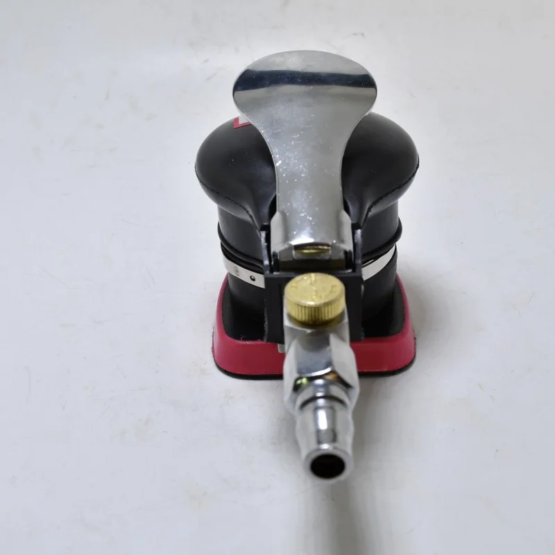 Triangular pneumatic sandpaper machine Flapping sander pneumatic eccentric 3mm sheet metal polishing tool 75*100mm