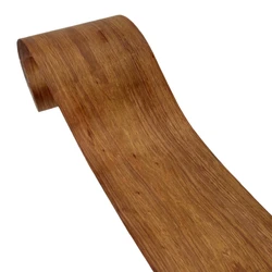 24*250cm Natural Yellow Rosewood Veneer Sheets for DIY, Guitar, Stereo Speakers, Cabinets, WoodCrafts, Red Wood Veneer Roll