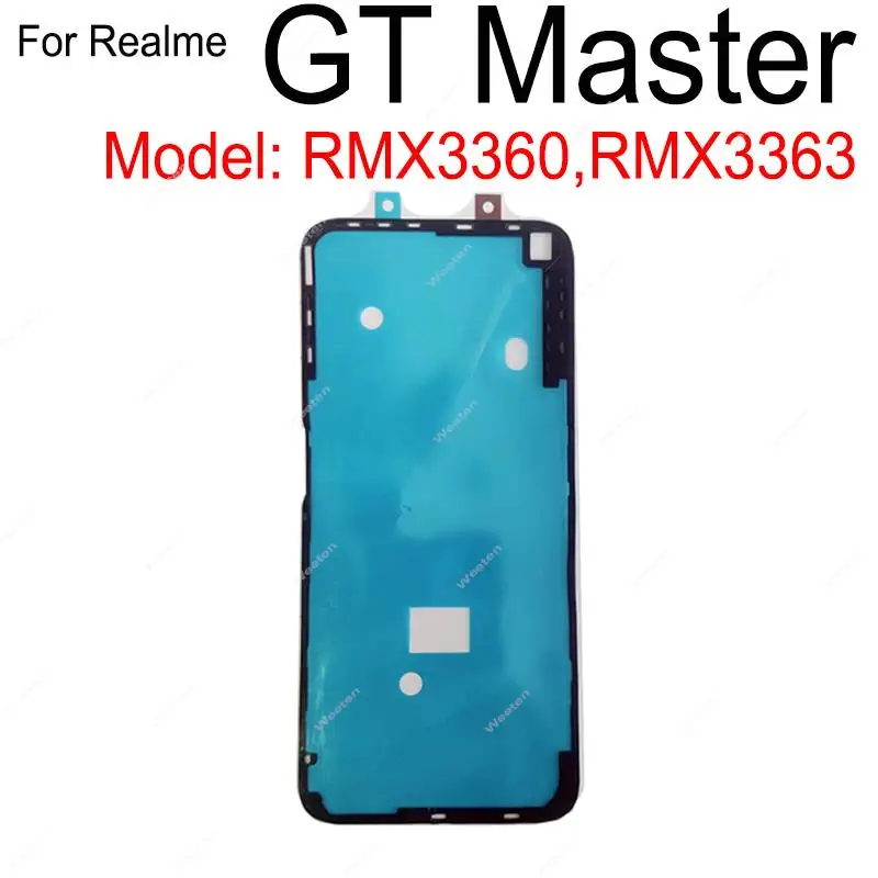 Back Frame Battery Cover Adhesive For Realme GT 2 Pro GT Neo 2 2T Neo 5 GT 3 GT Master Rear Housing Battery Cover Sticker