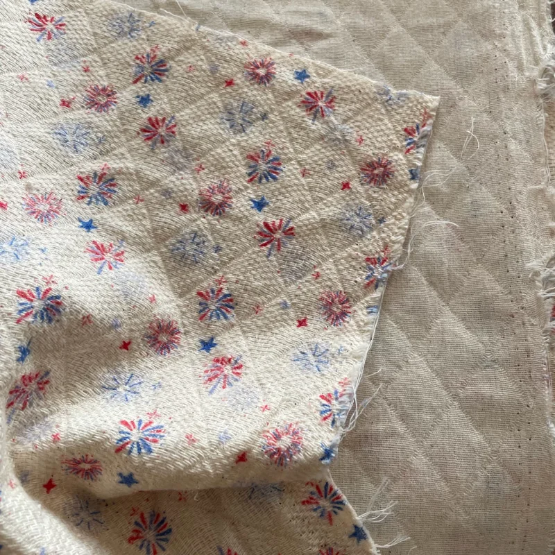 Exquisite jacquard textured cotton fabric for clothing handmade DIY fabric
