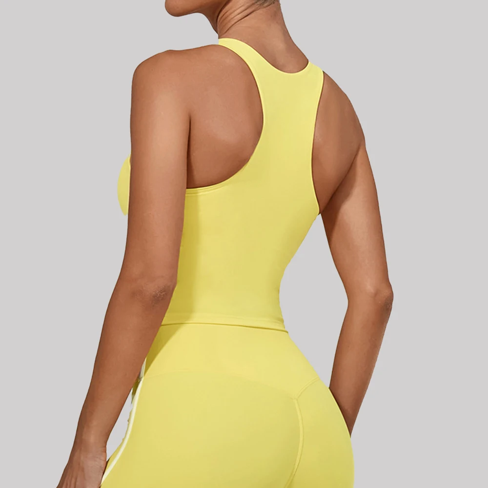 

Breathable Yoga Vest Female Shockproof Gym Workout Top Sexy Sport Underwear Women Fitness Bra Quick-Dry Running Push Up Crop Top