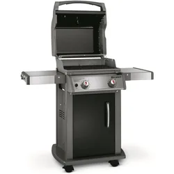 Weber Spirit-parrilla de Gas E-210, propano líquido, 2 quemadores, color negro, nuevo