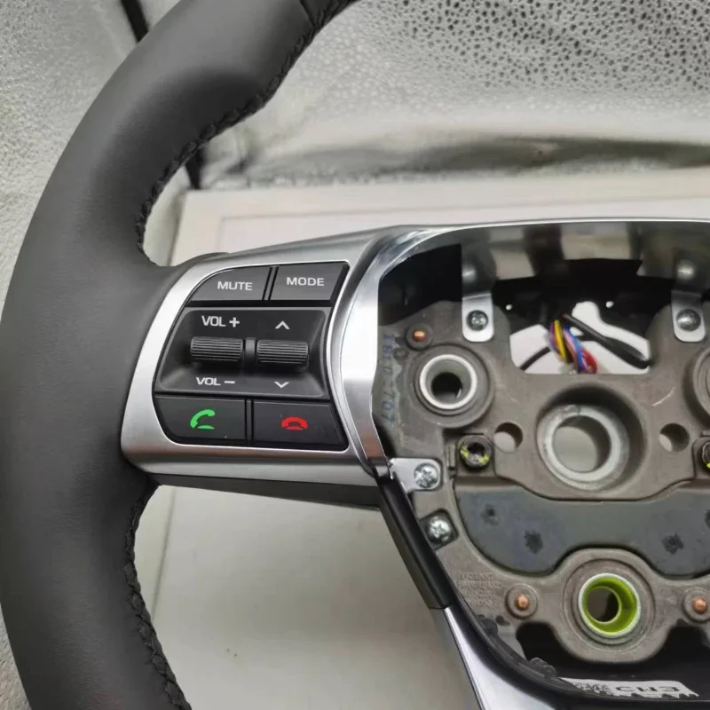 Volante para HYUNDAI Sonata de novena generación, 1,6 T, deportivo, tipo D, Bluetooth, teléfono, 1 piezas