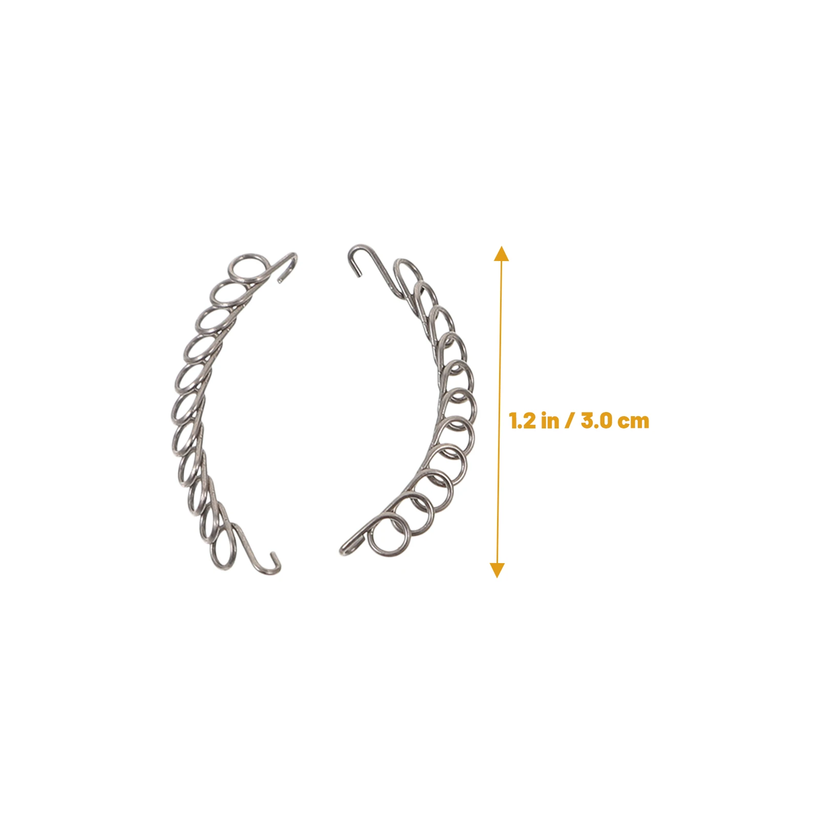 12 個の足の爪矯正ワイヤーステンレス鋼プロフェッショナルネイルコレクター再利用可能なコンパクト陥入爪ツール耐摩耗性