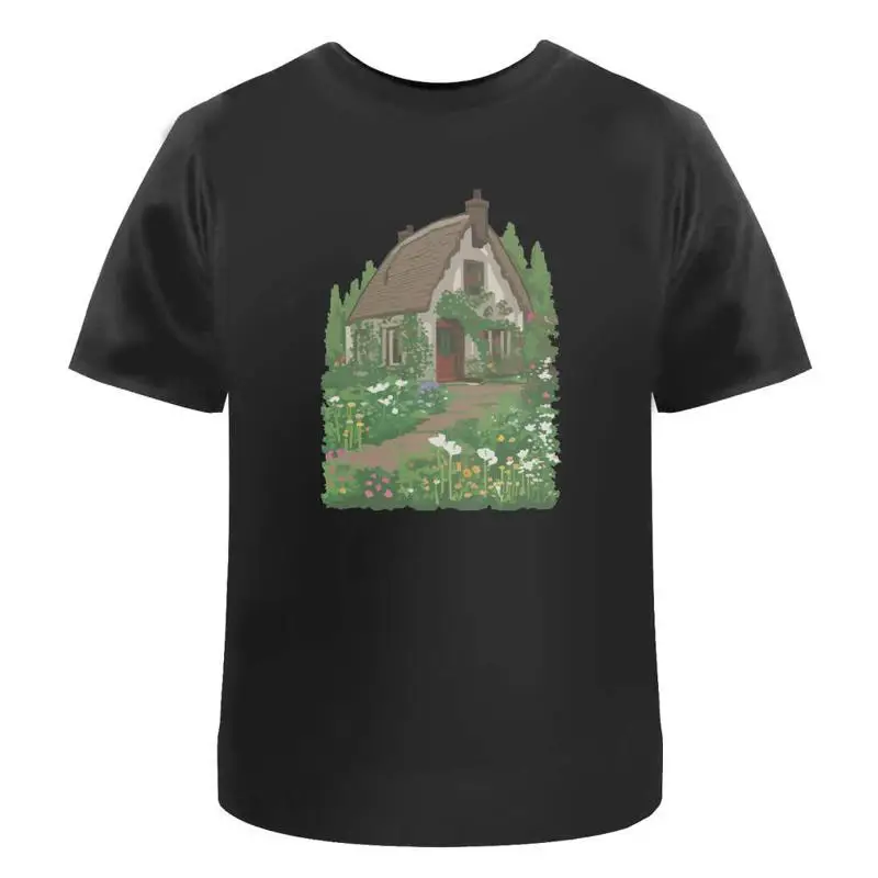 

Irish Cottage' Cotton T Shirt Ta044462