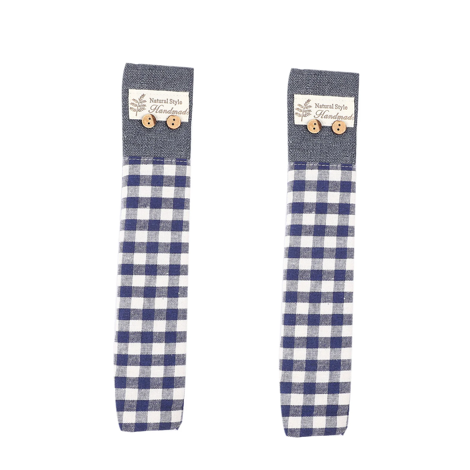 

2Pcs Dustproof Handle Covers Refrigerator Handle Protector Cotton Wrap Gloves for Fridge Microwave Dishwasher Kitchen Appliance