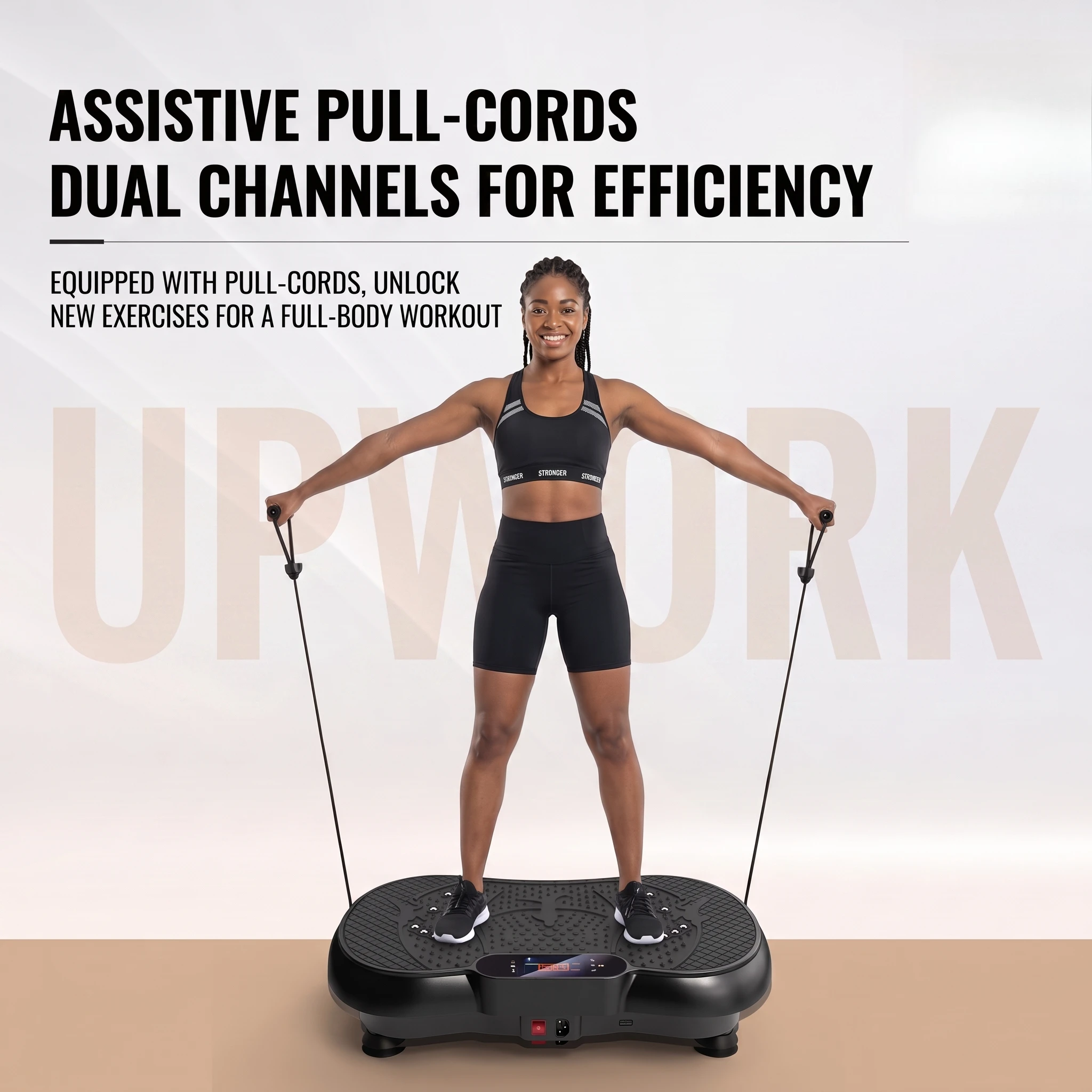Sports Equipment Nearby - Vibration Plate Fitness Machine – Full