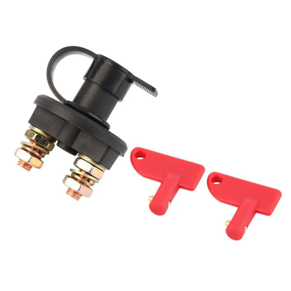 24V 400A Car Battery Power Switch Waterproof Disconnect Isolator Disconnect Cut Off Power Kill Switch for Automobile Truck Boat