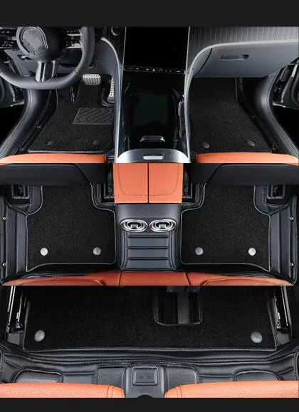 

Высококачественные ковры! Специальные автомобильные коврики на заказ для Mitsubishi Pajero Sport 7 мест 2025-2016, водонепроницаемые, двухслойные.