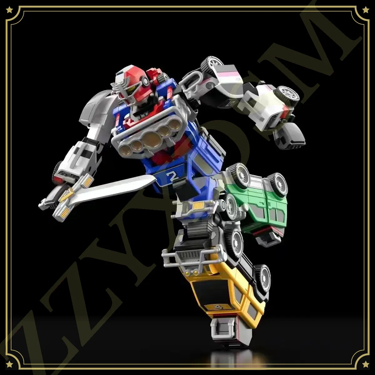 Bandai SMP Gekisou Gattai RV R - Model Kit Megazord ulasan dan harga