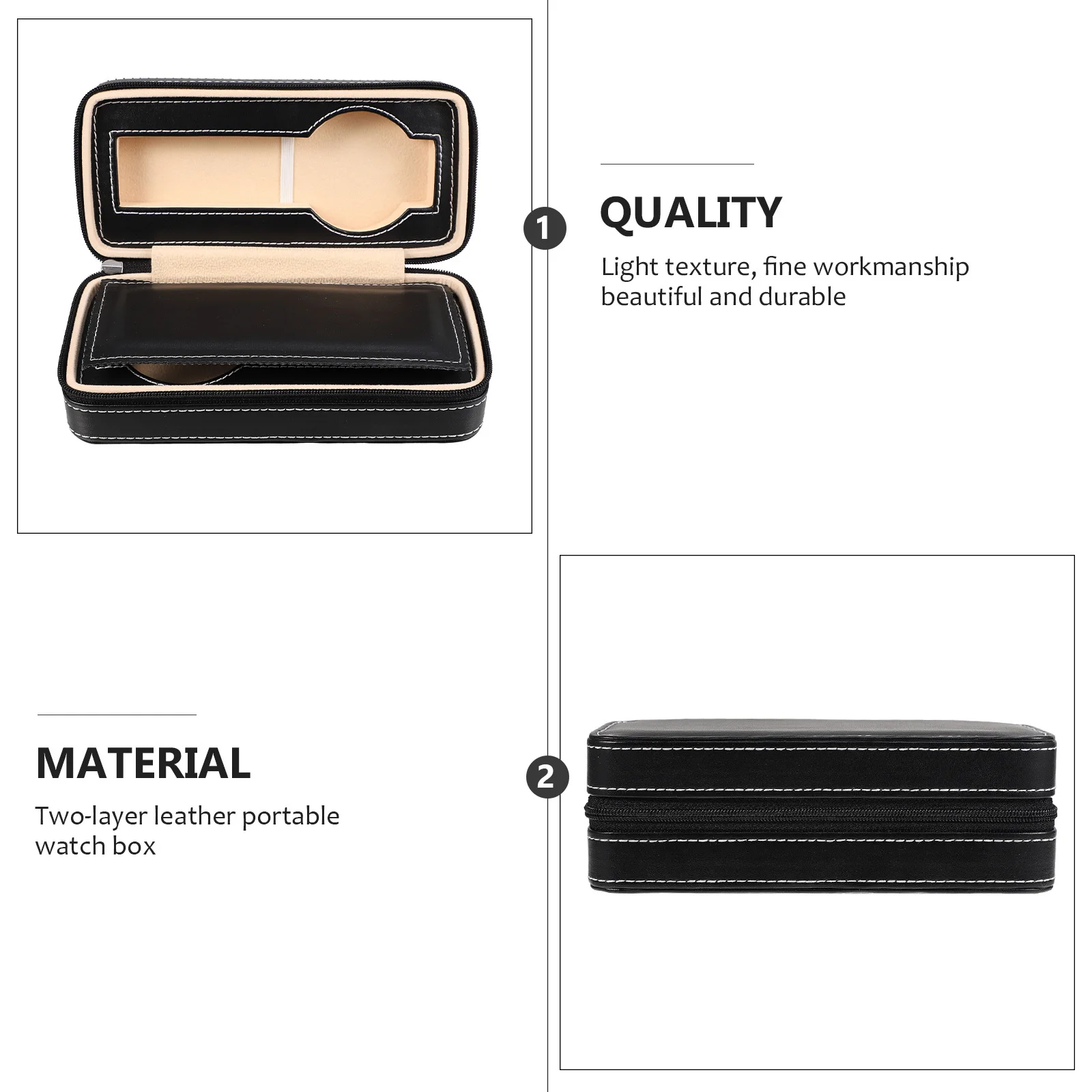 

Watch Box Retro Gift Organizer Durable Storage Case Display Elegant Birthday Christmas Wedding Watch Box