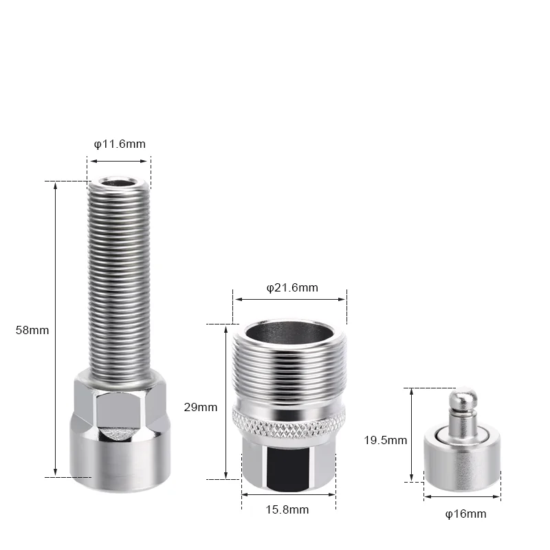 Profesjonalny ściągacz do korbowodów rowerowych, narzędzie do demontażu korbowodów, ściągacz do kół korbowych, narzędzie do naprawy pedałów i korbowodów.