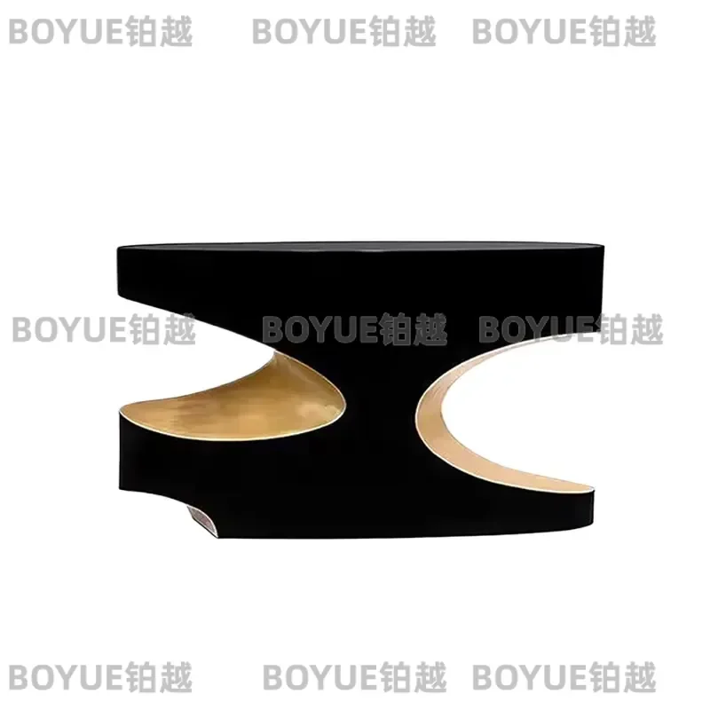 Luxury Solid Wood Entryway Table Narrow Console for Living Room Villa Decor Against Wall Facing Door Elegant Furniture
