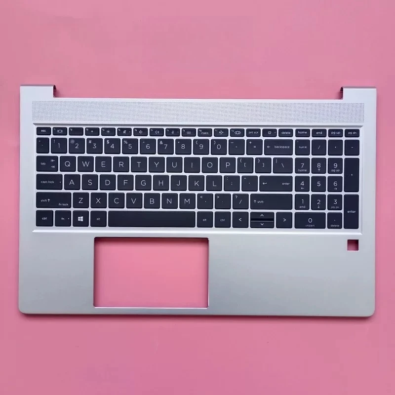 

New Original FOR HP Probook 450 G9 C Case with Backlit Keyboard, Silver N01933-001
