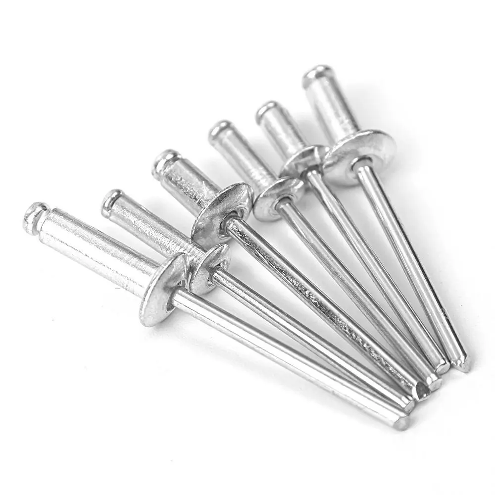 

DIY Aluminum Alloy Pop Rivet Dome Head Multiple Sizes Dome Head Blind Rivet Mandrel Exhaust Rivet