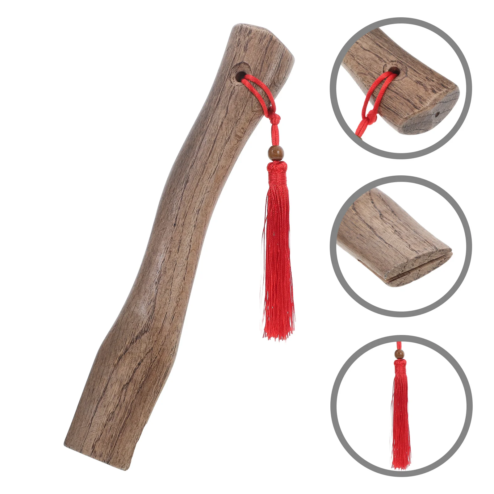 Durable Carbonized Wood Handle for Axes Portable Comfortable Installation Camping Tool Short Axe Handle