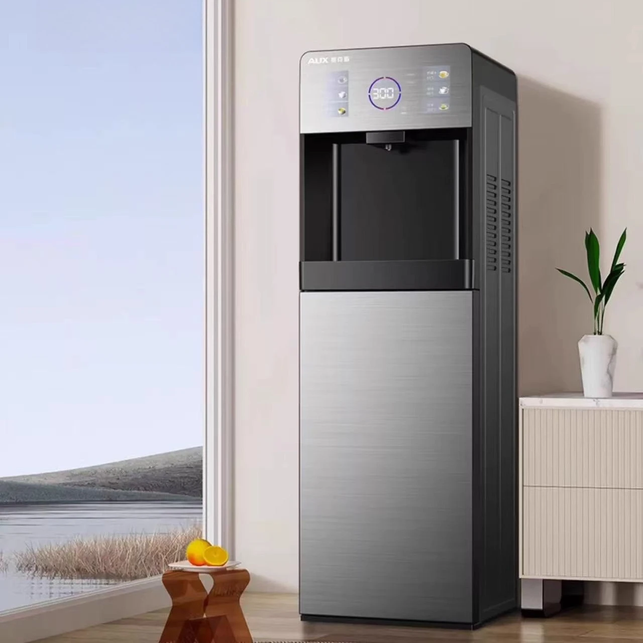 

Чайный батончик с интеллектуальным сенсорным управлением — мгновенный дозатор с нижней загрузкой (безопасный в общежитии для домашнего офиса)