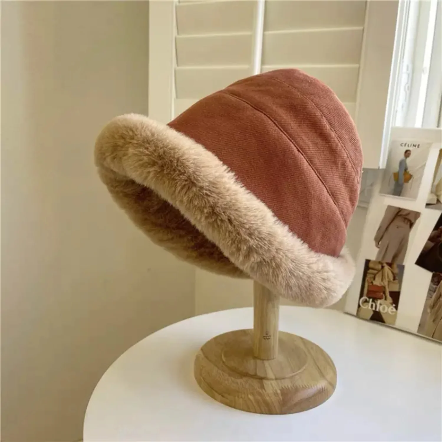 

Casual Fashion Versatile Cold-Proof Bucket Hat