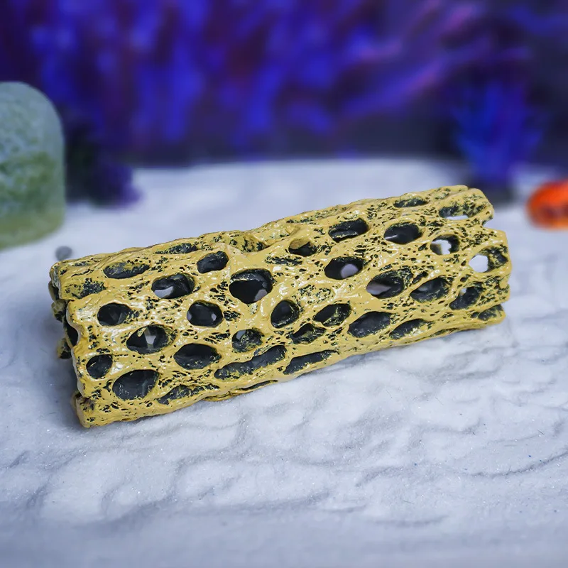 Aquarium Decoration PVC Cholla Wood Fish Tank Landscaping Shrimp Shelter Nest Tank Dodging House Spawning Hole Fish Roots