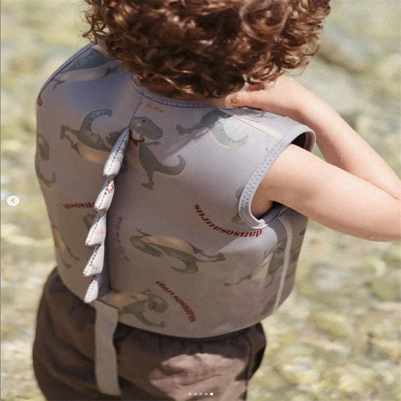 

Unisex sunblock swimsuit for baby, unisex buoyancy vest, new design