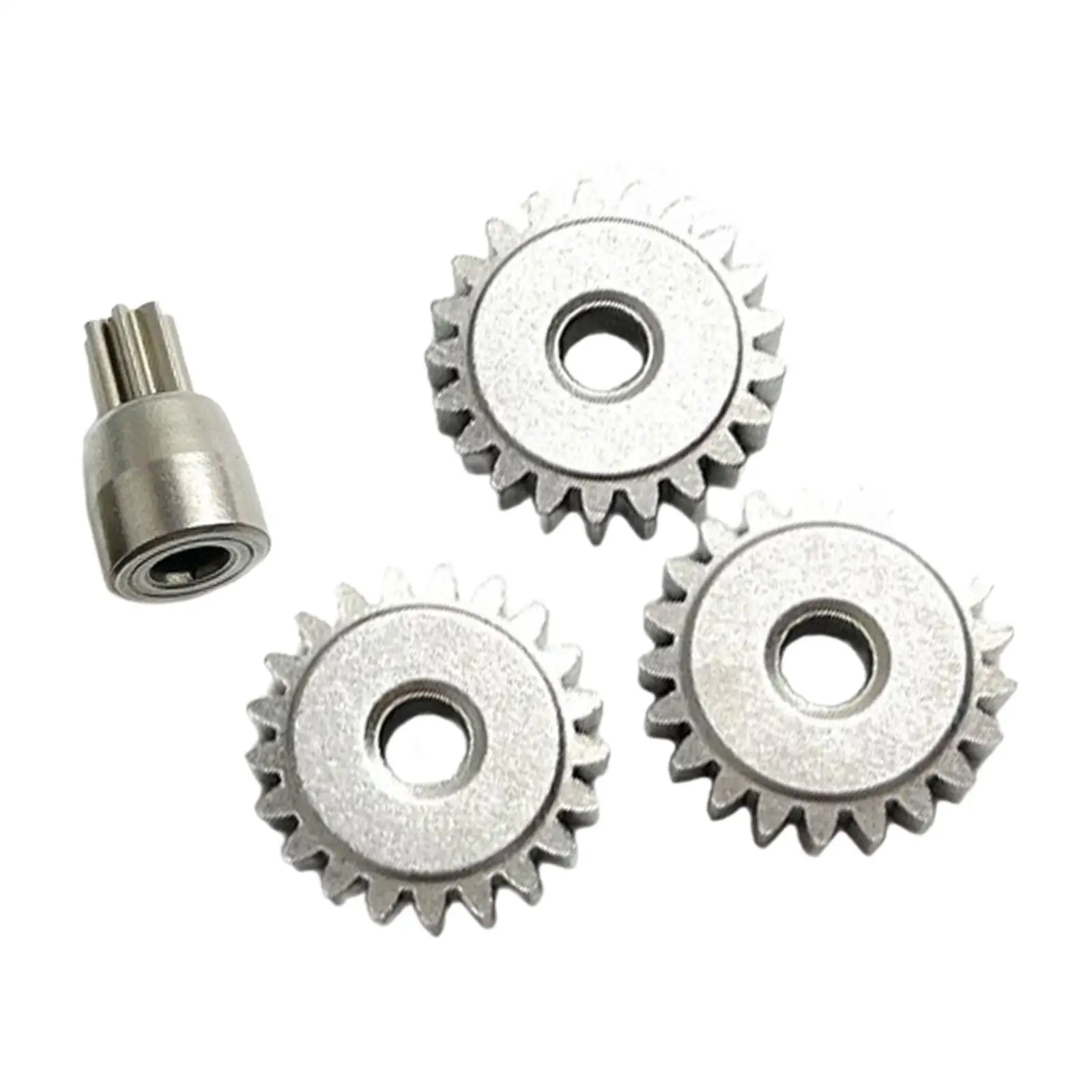4Pcs 7 Teeth Motor Gear and 21 Teeth Gear Kit Planetary Tooth Gear