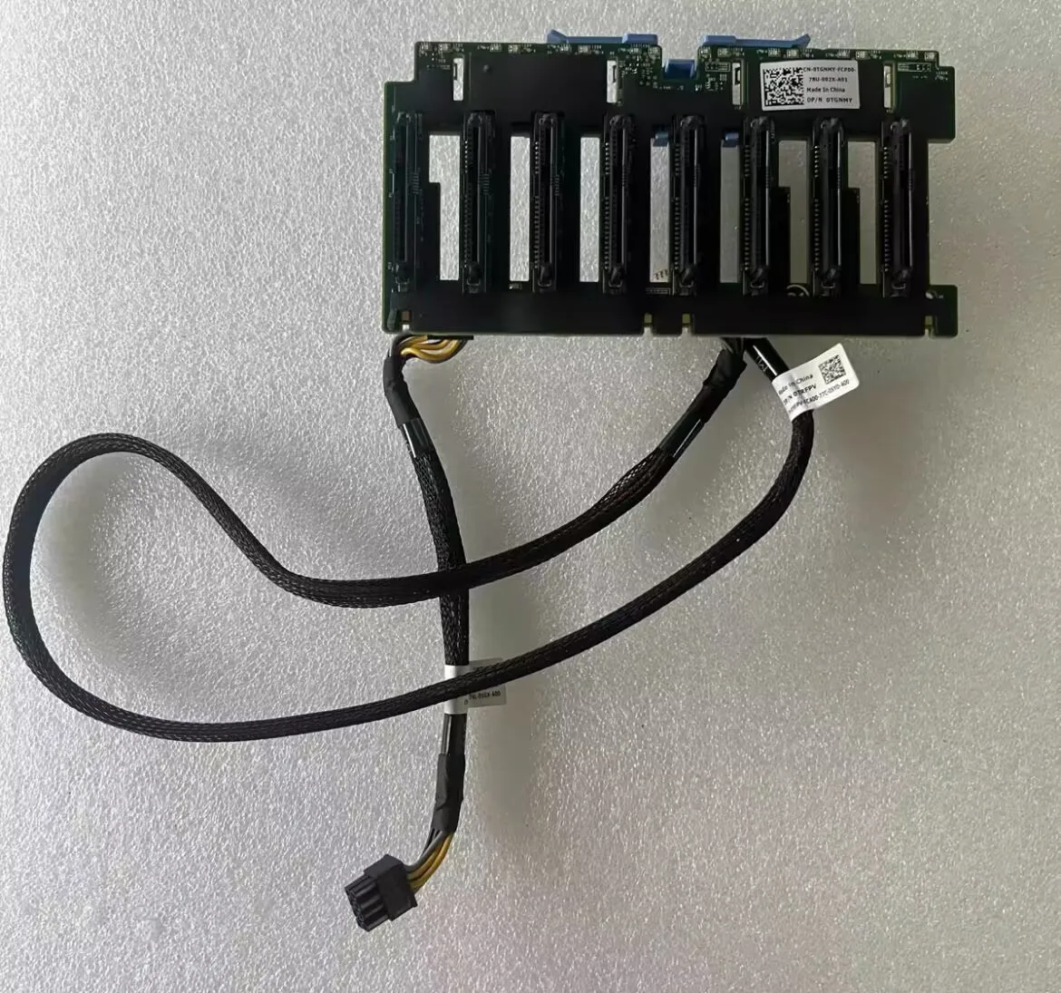 

For Dell HDD Backplane 2.5" SFF 8 Bay For PowerEdge R730 TGNMY CN-0TGNMY with cables