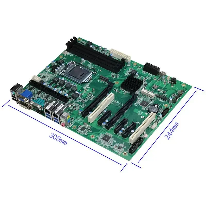 5 PCI-E Slot ATX Q170 Industrial Motherboard Core 6 7 8 9 for Advantech Main Board AIMB-785G2
