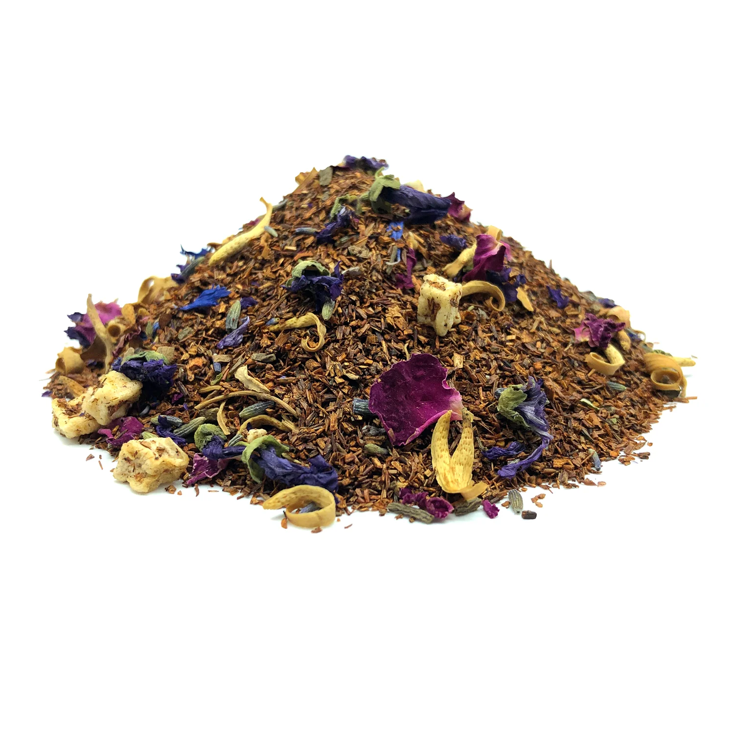 Rooibos Relax | 100 gr Infusión relajante con Rooibos, azahar, valeriana, manzana, malva, lavanda y saflor