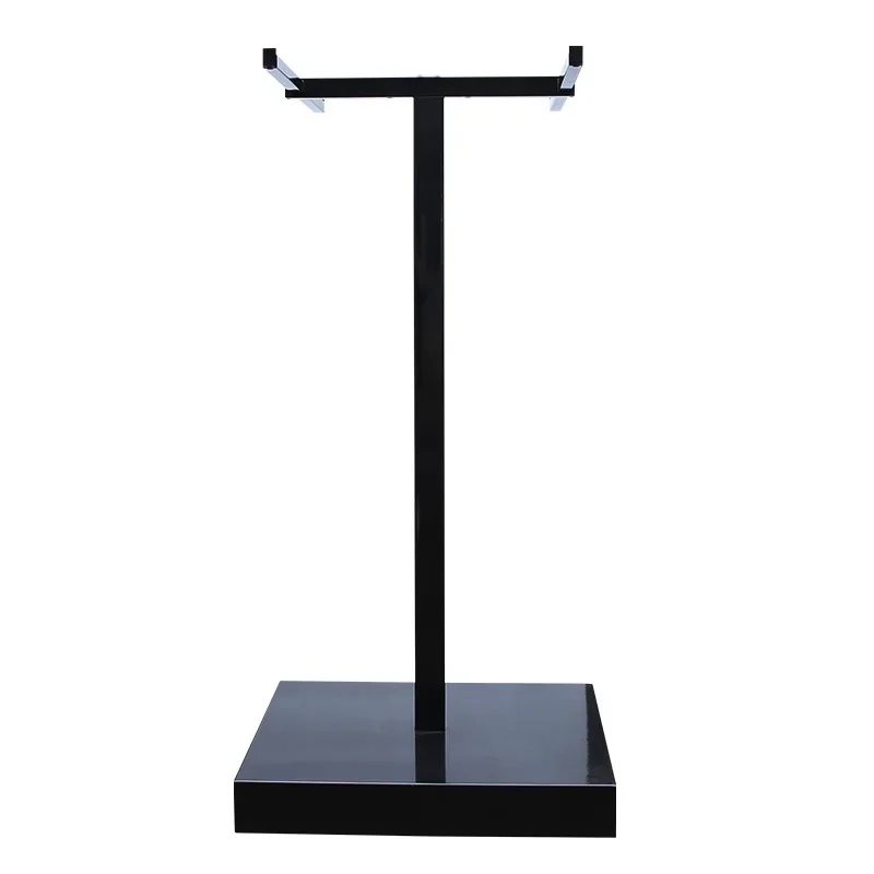 Garment store display rack, sheet metal processing floor-to-ceiling style, hanging hangers on all sides