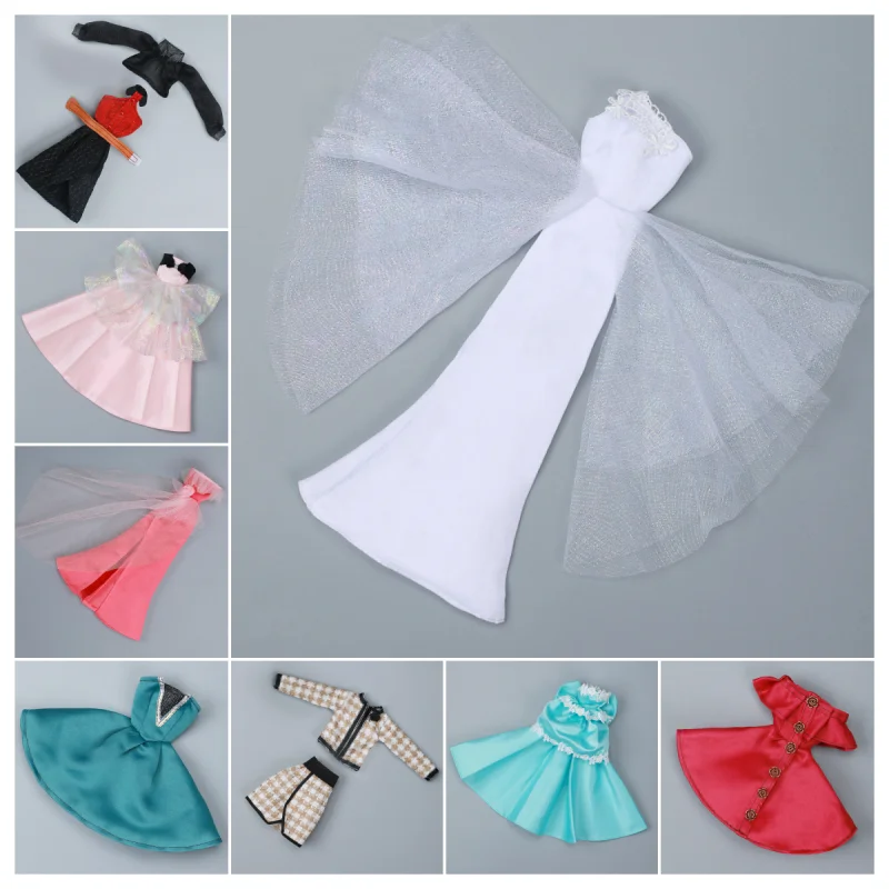 

New 30CM Doll Clothes Dress Clothing for Blyth Doll 30cm 1/6 Bjd Dolls Accessories