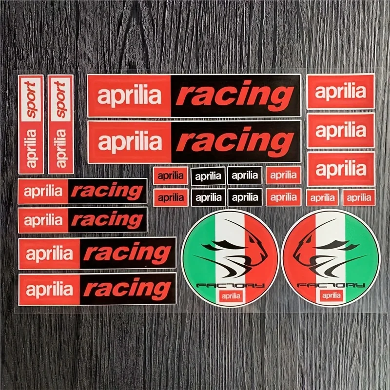 Stiker Motor สำหรับ Aprilia GPR150R/125/250RSV4ดัดแปลงสติ๊กเกอร์หมวกกันน็อค