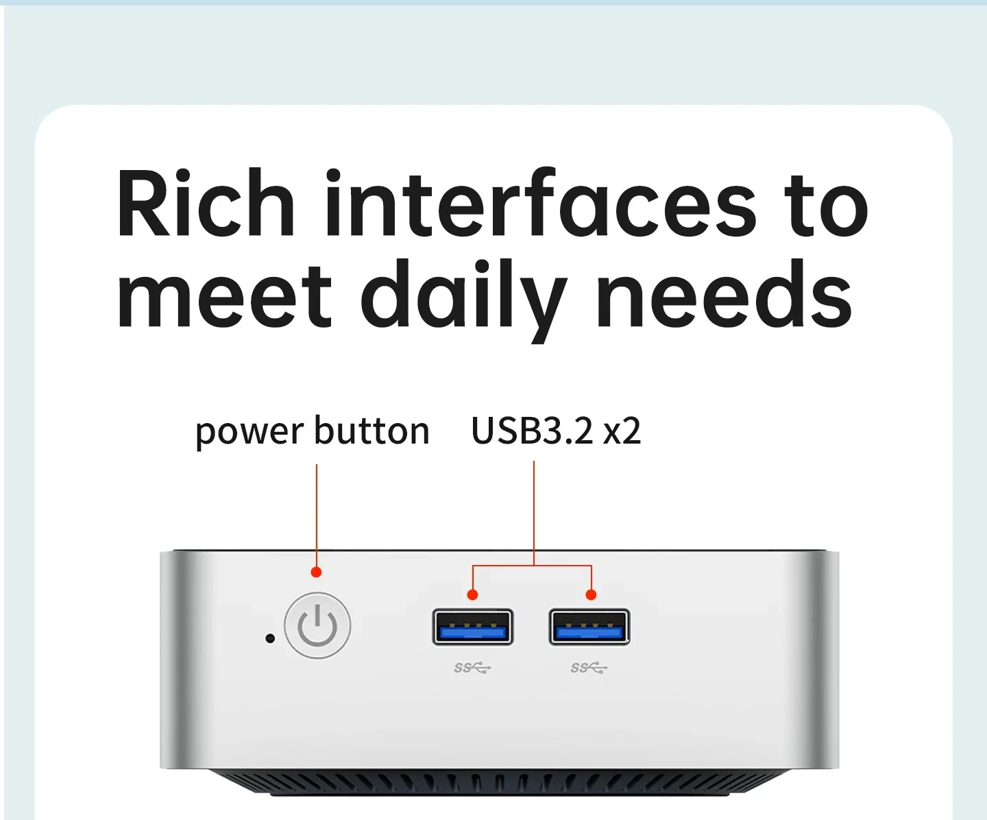 Mini PC SZBOX Z43 con AMD Ryzen 3 4300U 4 Core, Windows 11 Pro, Dual DDR4, SSD M.2, WiFi6, BT5.3, RJ45 2.5G LAN, Computer per Giochi e Ufficio