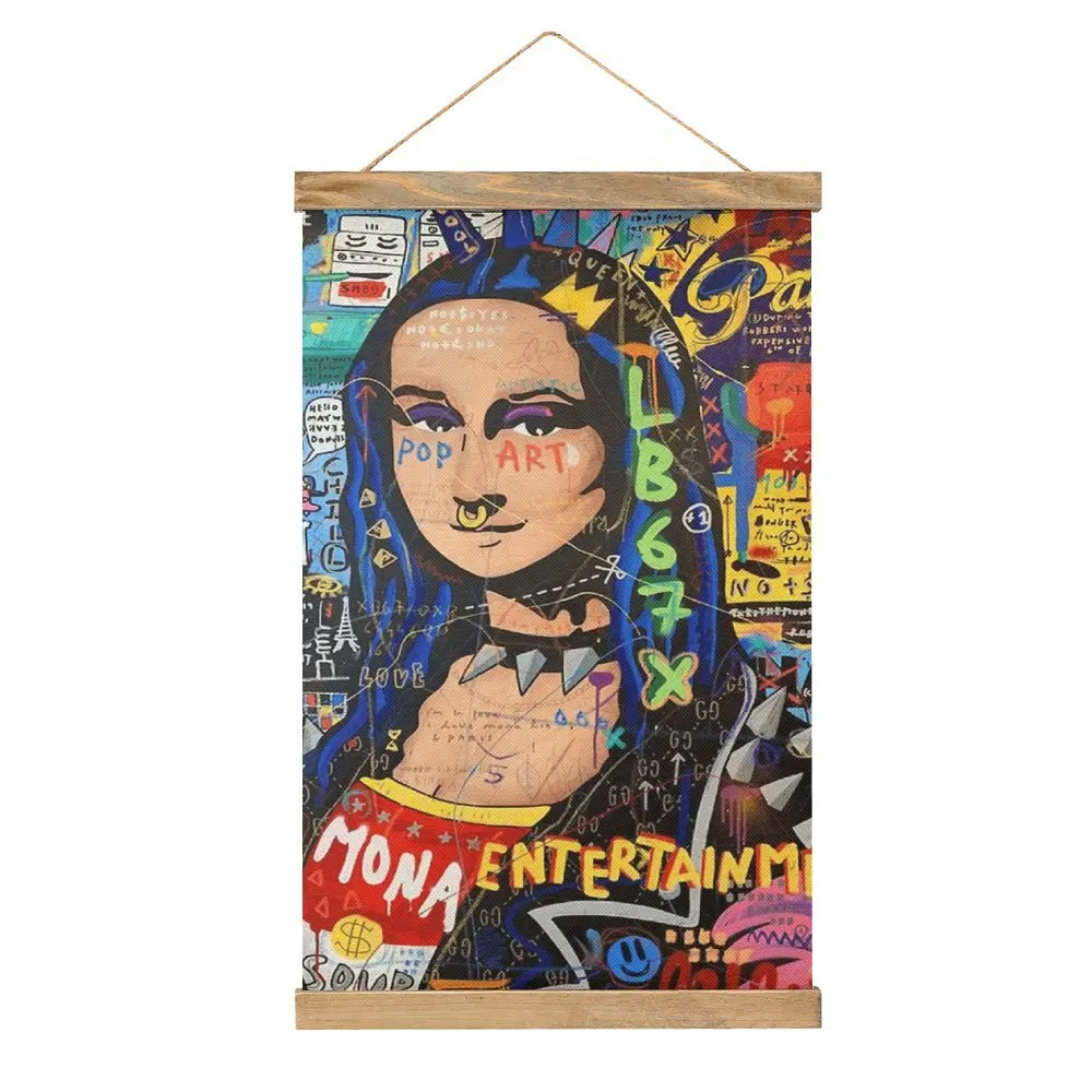 

Mona Lisa For Sale Painting Living Room Picture Hanging Canvas Hanging Picture Graphic Vintage Funny Novelty Style Decorate