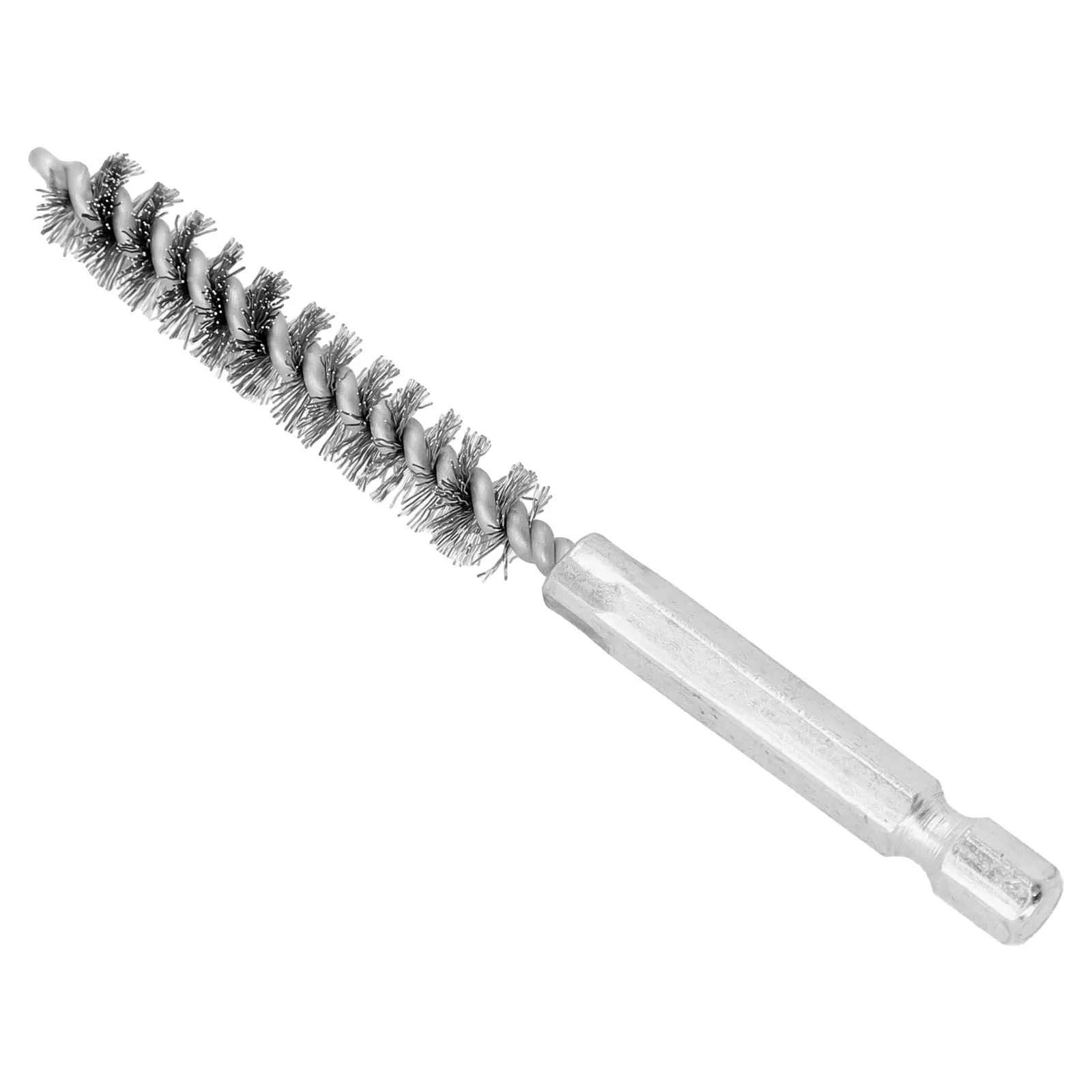 1pc 9-25mm Stainless Steel Drilling Brush Wire Tube Machinery Cleaning Brush Rust Cleaner For Electric Drill Tool