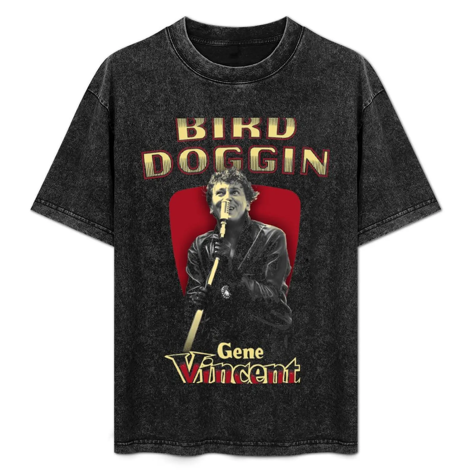 BIRD DOGGIN GENE VINCENT T-Shirt Comfort Stretch Tee Shirt