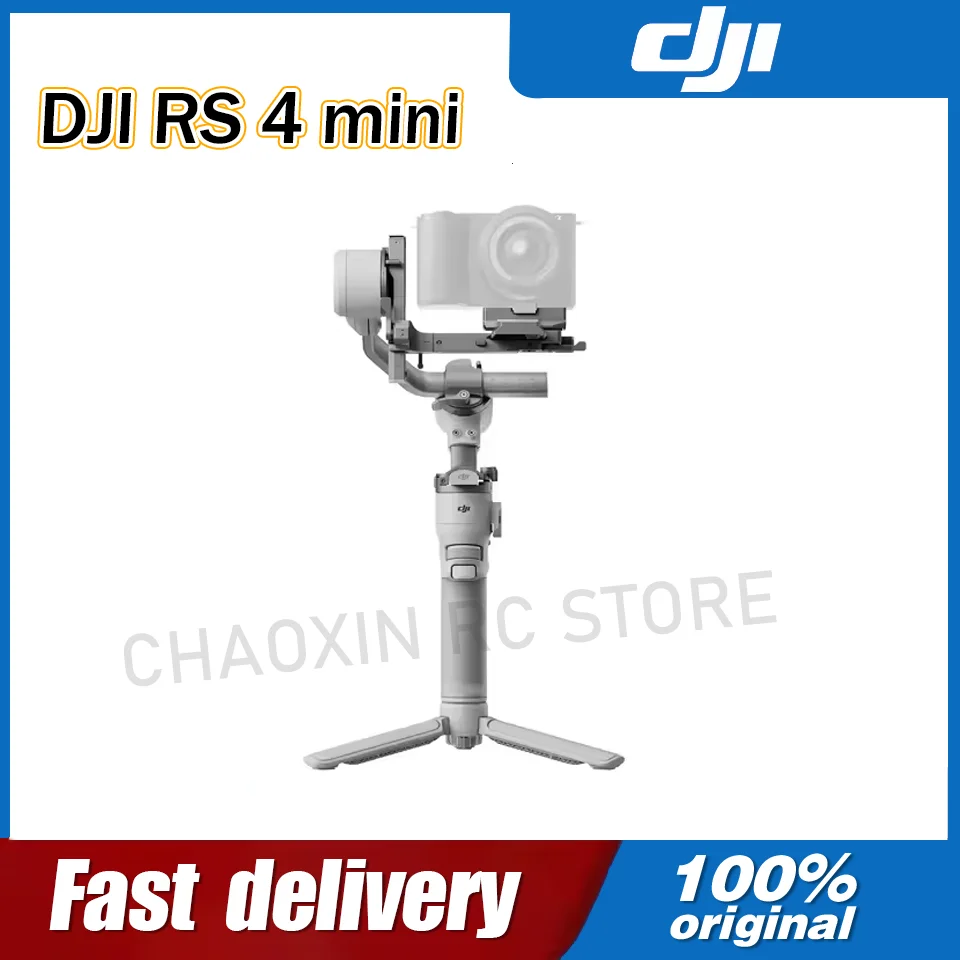 

DJI RS 4 mini 2nd-Gen Automated Axis Locks 2kg/4.4lbs Payload for Camera and Phone original brand new in stock