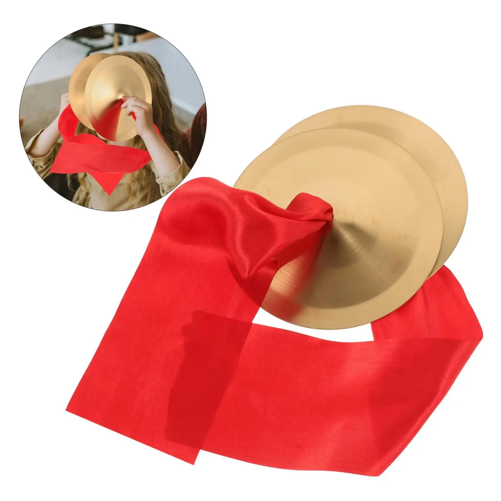 2 قطعة من الصنج اليدوي لوازم الحفلات صنج الأصابع للطلاب أنشطة الحفلات