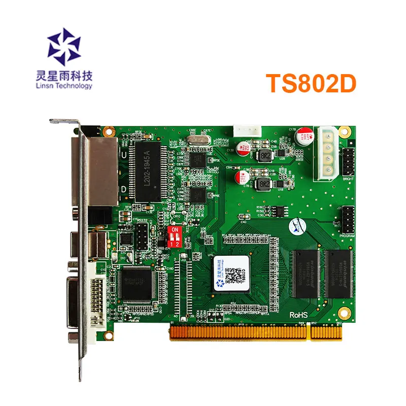 

Linsn TS802D Control System Sending Card Supports TS852 Sending Box for LED Screen Display Panel