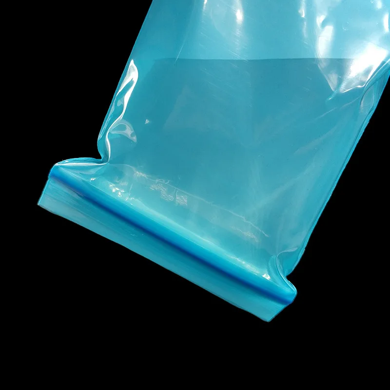 100pcs/Lot Self Sealing Bags Color Plastic Pouches Resealable Zip Lock Packaging For Jewelry Storage Kitchen Food Bags