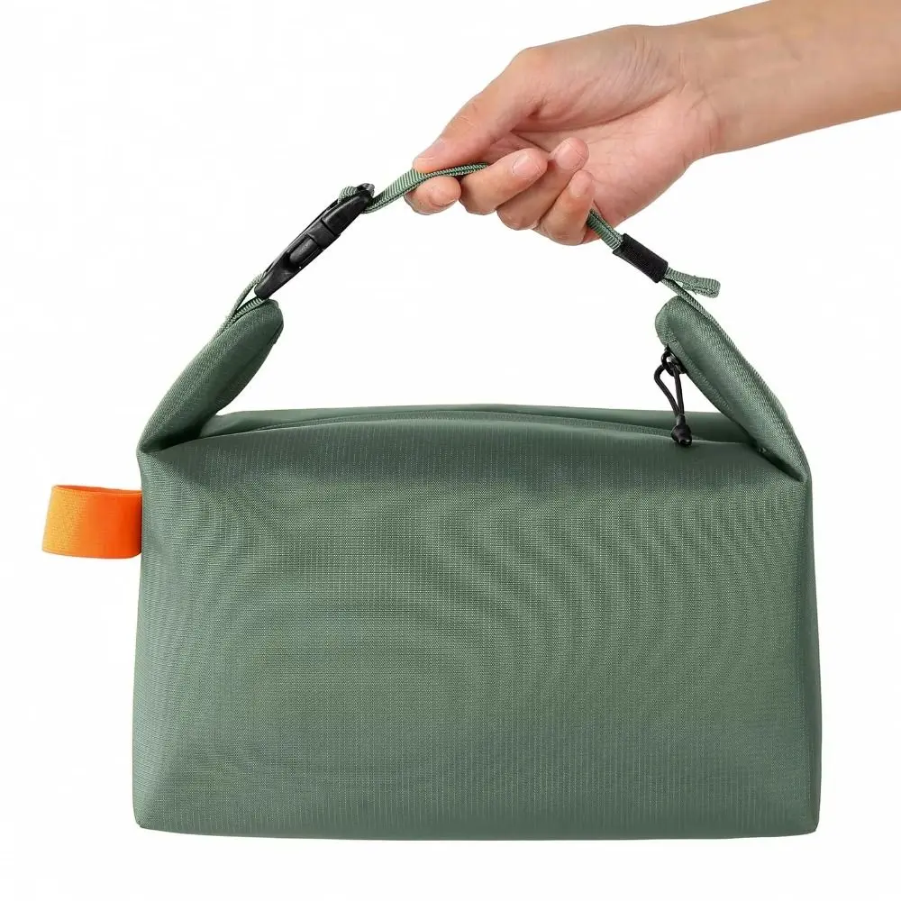 Tragbare faltbare isolierte Tasche, wasserdicht, große Kapazität, Lunchtasche, für Studenten, Büroangestellte, Mittagessen, Handtasche, Camping